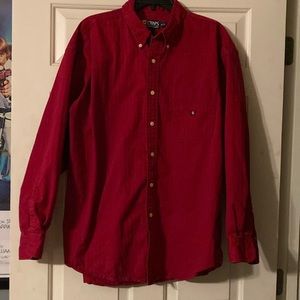 Chaps Ralph Lauren Red Button down